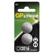 GP lithium gombelem CR2016 2db/bliszter