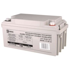 EMOS SLA ólomakkumulátor 12V 65Ah T2 - M8 (OT65-12) AGM