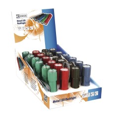 EMOS LED elemlámpa (9x LED, fém) 24db/doboz