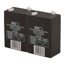 APC RBC1 #1 helyettesítő szünetmentes akkumulátor csomag (2db 6V 4Ah, márka: EMOS) APC RBC1 #1 helyettesítő szünetmentes akkumulátor csomag (2db 6V 4Ah, márka: EMOS)