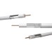 EMOS koaxiális kábel 75 ohm (1,02 CCS, 2x árnyékolás) 100m fehér