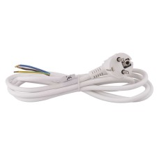 EMOS szerelt kábel (3x 1mm, fix dugvillával) 2m - fehér EMOS szerelt kábel (3x 1mm, fix dugvillával) 2m - fehér