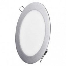 EMOS LED panel (ezüst) (12W/1000 lm) beépíthető kör alakú (17cm) - természetes fehér