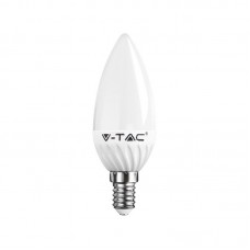 V-TAC LED izzó E14 (4W/320 lm) gyertya - természetes fehér