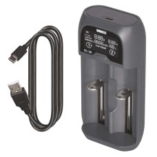 EMOS intelligens, 2 csatornás akkumulátor töltő USB kábellel BCL-20D (Li-ion/LiFePO4/Ni-Mh/Ni-Cd) EMOS intelligens, 2 csatornás akkumulátor töltő USB kábellel BCL-20D (Li-ion/LiFePO4/Ni-Mh/Ni-Cd)