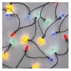 EMOS karácsonyi fényfüzér (Classic, tobozok) többfunkciós 50 LED 9,8m - multicolor