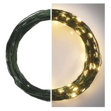 EMOS dekorációs karácsonyi fényfüzér időzítővel - Nano LED 150 LED 15m - meleg fehér 