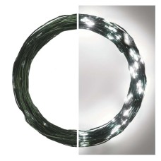 EMOS dekorációs karácsonyi fényfüzér időzítővel - Nano LED 150 LED 15m - hideg fehér 