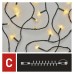 EMOS karácsonyi fényfüzér (CNT Standard) 50 LED 5m - meleg fehér