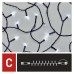 EMOS karácsonyi fényfüzér (CNT Standard) 50 LED 5m - hideg fehér EMOS karácsonyi fényfüzér (CNT Standard) 50 LED 5m - hideg fehér