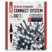 EMOS karácsonyi fényfüzér (CNT Standard) 50 LED 5m - hideg fehér EMOS karácsonyi fényfüzér (CNT Standard) 50 LED 5m - hideg fehér