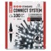 EMOS karácsonyi fényfüzér (CNT Standard) 100 LED 10m - hideg fehér 