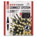 EMOS karácsonyi fényfüzér (CNT Standard) - függöny 100 LED 1 x 2 m - meleg fehér