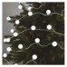 EMOS karácsonyi fényfüzér (Big Cherry) időzítővel 40 LED 4m - hideg fehér