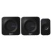EMOS vezeték nélküli elemes csengő (2 csengő és 1 nyomógomb) fekete P5730