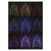 EMOS karácsonyi fényfüzér többfunkciós, időzítős - távirányítóval 120 LED 12m - multicolor