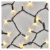 EMOS karácsonyi fényfüzér (CNT PROFI fekete kábellel) 100 LED 10m - meleg fehér