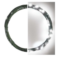 EMOS dekorációs karácsonyi fényfüzér időzítővel - Nano LED 40 LED 4m - hideg fehér