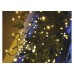 EMOS dekorációs karácsonyi fényfüzér többfunkciós - jégcsap 200 LED 3,6m - meleg fehér
