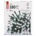 EMOS karácsonyi fényfüzér (Classic) időzítővel 180 LED 18m - hideg fehér