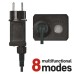 EMOS karácsonyi fényfüzér (Cherry) többfunkciós 80 LED 8m - multicolor 
