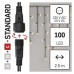 EMOS karácsonyi fényfüzér (CNT Standard) - jégcsap 100 LED 2,5 × 0,9 m  - meleg fehér