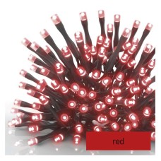 EMOS karácsonyi fényfüzér (CNT Standard) 100 LED 10m - piros 