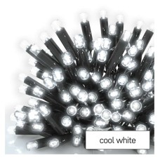 EMOS karácsonyi fényfüzér (CNT PROFI fekete kábellel) 50 LED 5m - hideg fehér