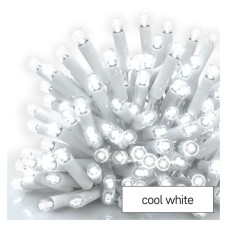 EMOS karácsonyi fényfüzér (CNT PROFI fehér kábellel) - jégcsap 50 LED 3m x 0,4m - hideg fehér