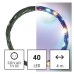 EMOS dekorációs karácsonyi fényfüzér időzítővel - Nano LED 40 LED 4m - multicolor 