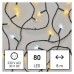EMOS karácsonyi fényfüzér (CNT) időzítővel 80 LED 8m - meleg/hideg fehér