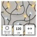EMOS karácsonyi fényfüzér (CNT) időzítővel 120 LED 12m - meleg/hideg fehér