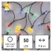 EMOS karácsonyi fényfüzér (Classic, tobozok) többfunkciós 50 LED 9,8m - multicolor