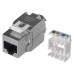 Emos FTP csatlakozó aljzat (Keystone) RJ45 Cat.5e, Cat5e