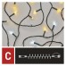 EMOS karácsonyi fényfüzér (CNT Standard) 100 LED 10m - meleg fehér / hideg fehér