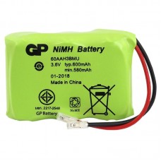 GP NiMH akkumulátor 3,6V 580mAh vezeték nélküli telefonokhoz (T157 P-P301 60AAH3BMU)
