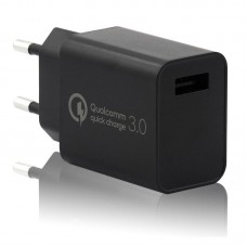XTAR hálózati töltő SMART 1,5-3A (18W, 1x USB) (Qualcomm Quick Charge 3.0) DBS15Q fekete