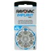Rayovac Implant Pro+ hallókészülék elem 675, DA675, ZA675, H675MF 6db/bliszter