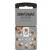 Rayovac Extra Advanced hallókészülék elem 312, DA312, ZA312, H312MF 8db/bliszter