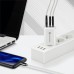 everActive GaN hálózati töltő 1,5-5A (65W, 1x USB, 2x USB-C PD, PPS) (Qualcomm Quick Charge 4.0) SC-655Q