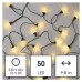EMOS karácsonyi fényfüzér (Classic, tobozok) többfunkciós 50 LED 9,8m - meleg fehér