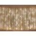 EMOS karácsonyi fényfüzér többfunkciós - Nano függöny 400 LED 2,9 × 2 m  - meleg fehér