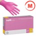 easyCARE nitril, púdermentes kesztyű (A100, méret: M, pink) 100db/doboz
