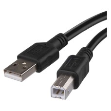 EMOS USB összekötő kábel A - B 2m (nyomtató kábel, USB 2.0)