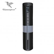 Hummingbird BRONC V1 (2 in 1) vezeték nélküli vagy vezetékes PEN tetoválógép (fekete - ezüst)