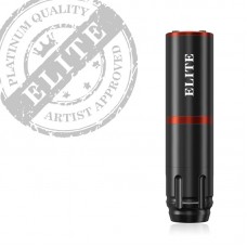 Elite FLY-V2 vezeték nélküli PEN tetoválógép (fekete - piros)