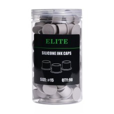 Elite 15mm-es talpas, szilikon festéktartó kupak (szürke, prémium) 90db/csomag