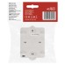EMOS szerelhető falon kívüli váltókapcsoló IP54 fehér