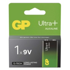 GP Ultra Plus alkáli G-TECH elem 6F22, 6LR61 (9V) 1db/bliszter GP Ultra Plus alkáli G-TECH elem 6F22, 6LR61 (9V) 1db/bliszter