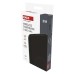 EMOS külső akkumulátor, univerzális vésztöltő (powerbank) 5000mAh, fekete (WI 521, PD 20W) + 1db USB kábel (USB-C)